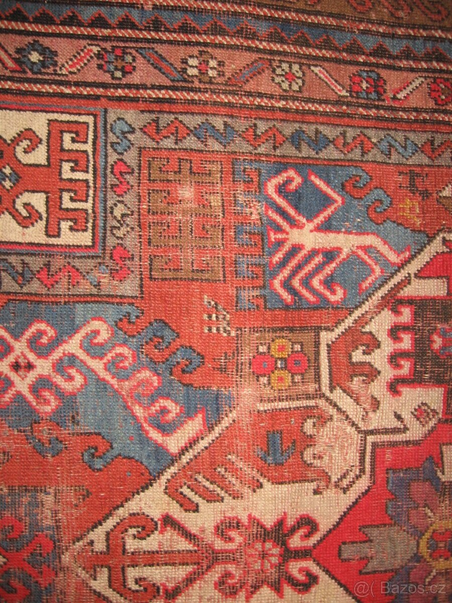 Perský koberec ruční starožitný - 8