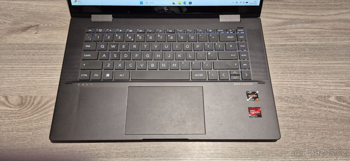 HP, Ryzen 7-7730U 8/16x 4,50GHz, 16GB DDR4, 512GB SSD, 6hod. - 8