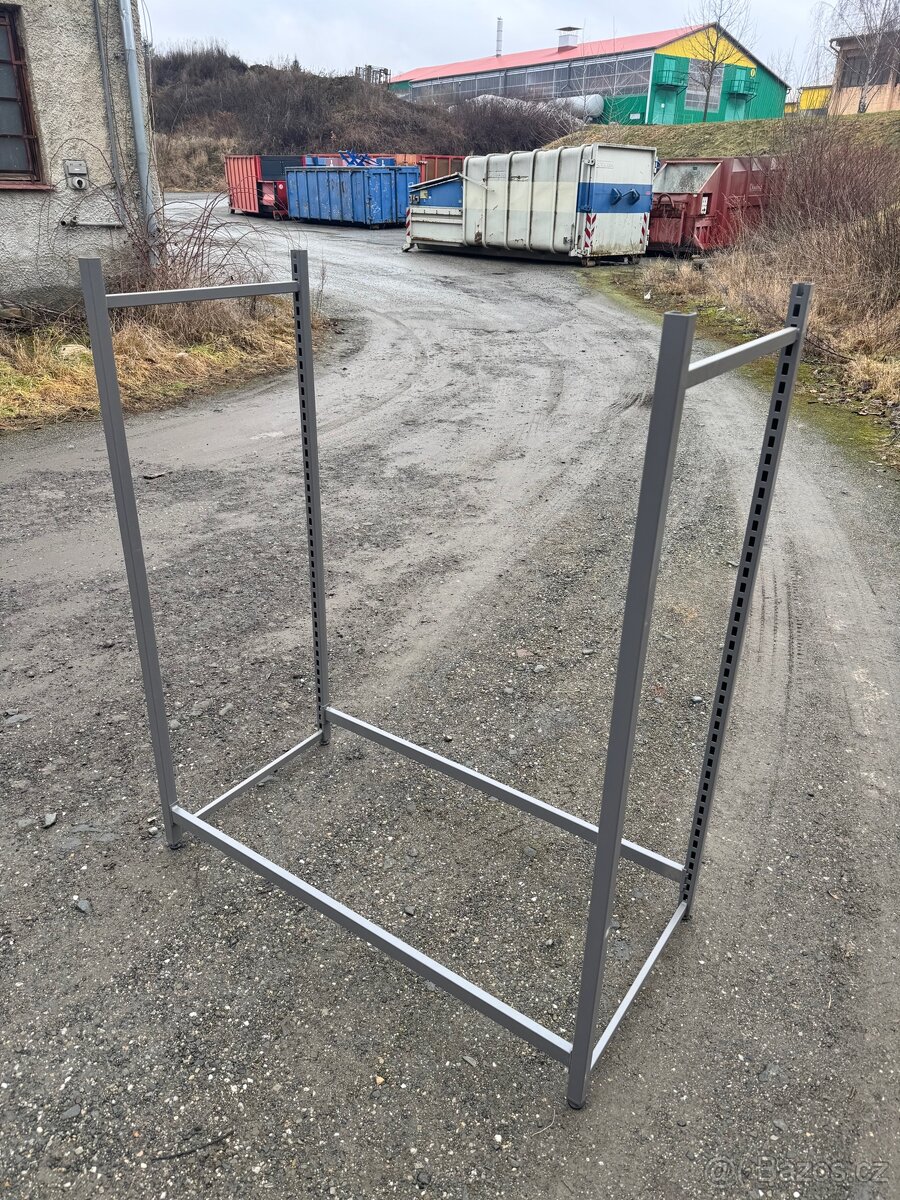 prodejni regál kovový (nový) - 8