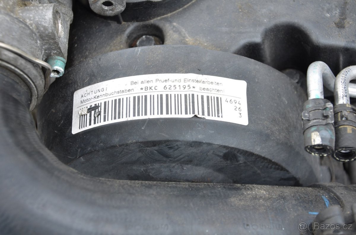 VW Caddy, VW Golf, VW Touran - motor BKC - 8