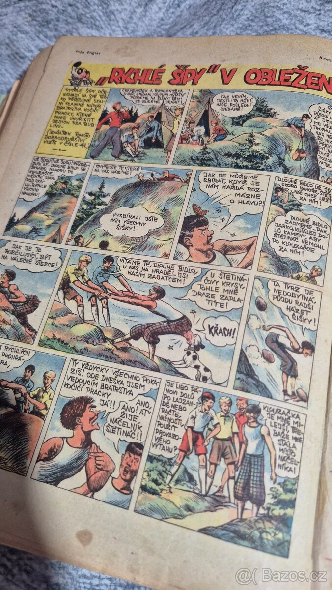 Mladý hlasatel 1939/40 V ročník Rychlé Šipy - 8