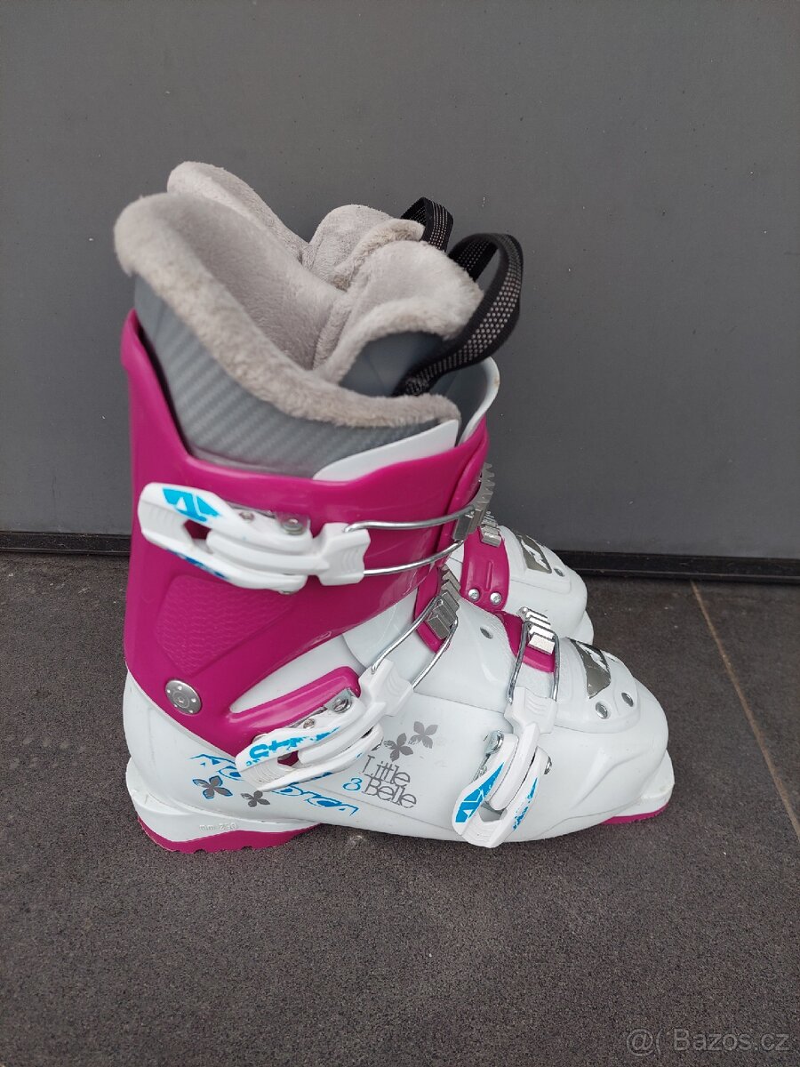 Lyže DYNASTAR STARLETT, 130 cm + lyžáky NORDICA - 8