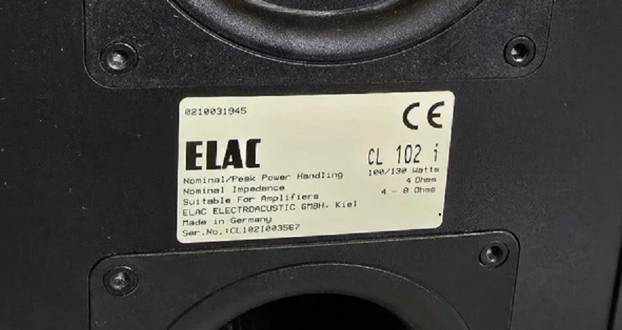 ELAC CL-102i , kvalitní drahé sloupové reproduktory - 8