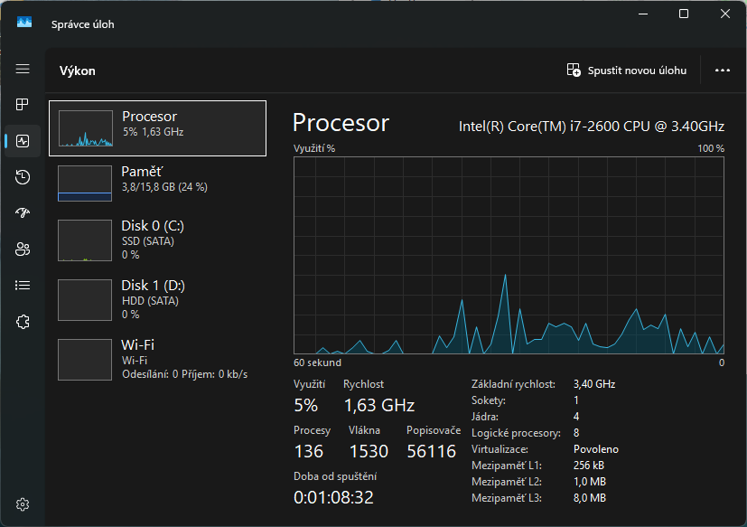 Acer M290 i7-2600 RAM 16GB SSD 256GB HDD 320GB PSU 400W W11 - 8
