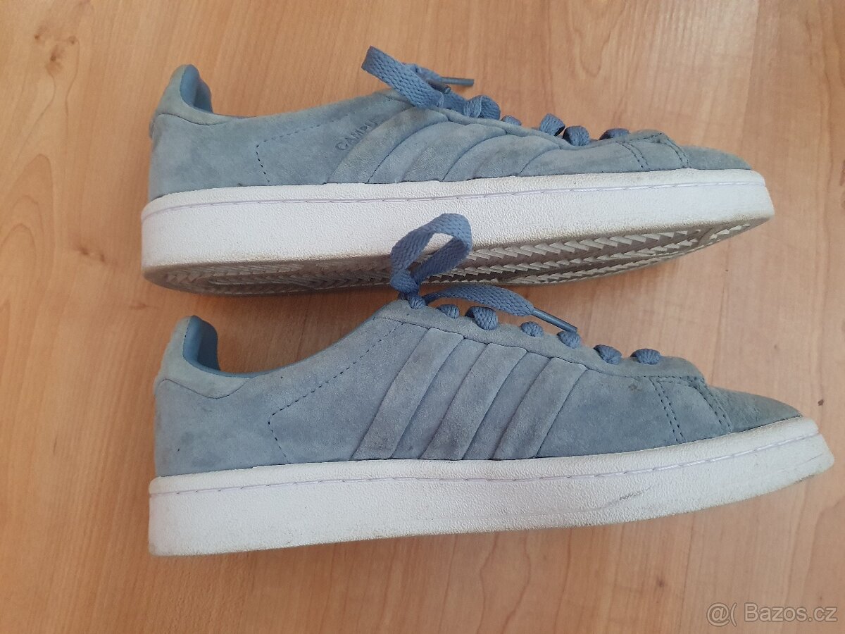 Šedomodré Adidas campus 36,5 tenisky boty - 8