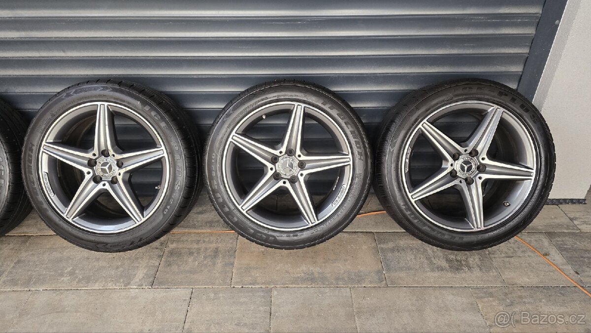 Alu kola a zimní pneu Mercedes 18" AMG - 8