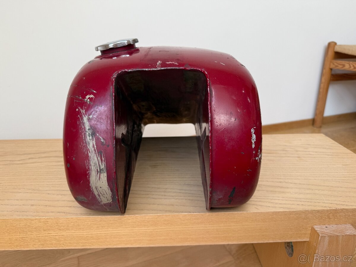 Nádrž soutěžní JAWA "TRUBKA" Enduro - 8