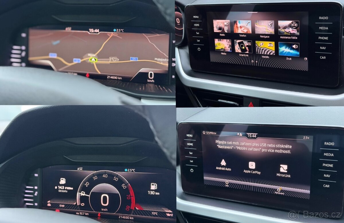 Škoda Scala 1.0TSi 85kw 2020 Virtual-klima-senzory-LED-tažné - 8