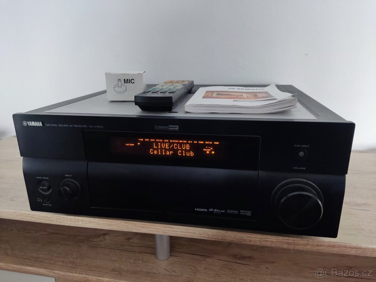 Yamaha RX-V1800 kompletní včetně krabice. TOP stav - 8