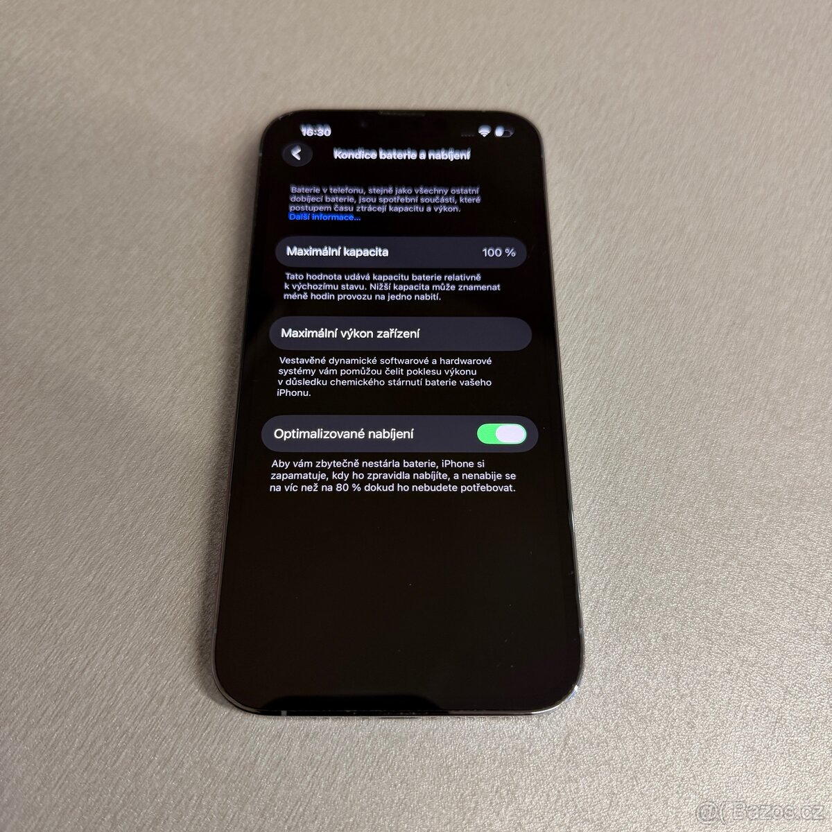 iPhone 13 Pro 512GB modrý, 100% baterie, bez šlrábance - 8