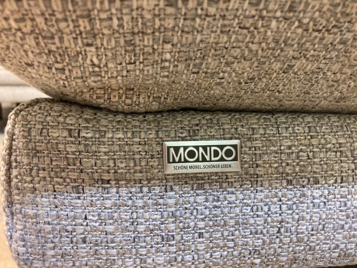 Rohová sedací souprava-Taburet-MONDO Assea-Nová - 8