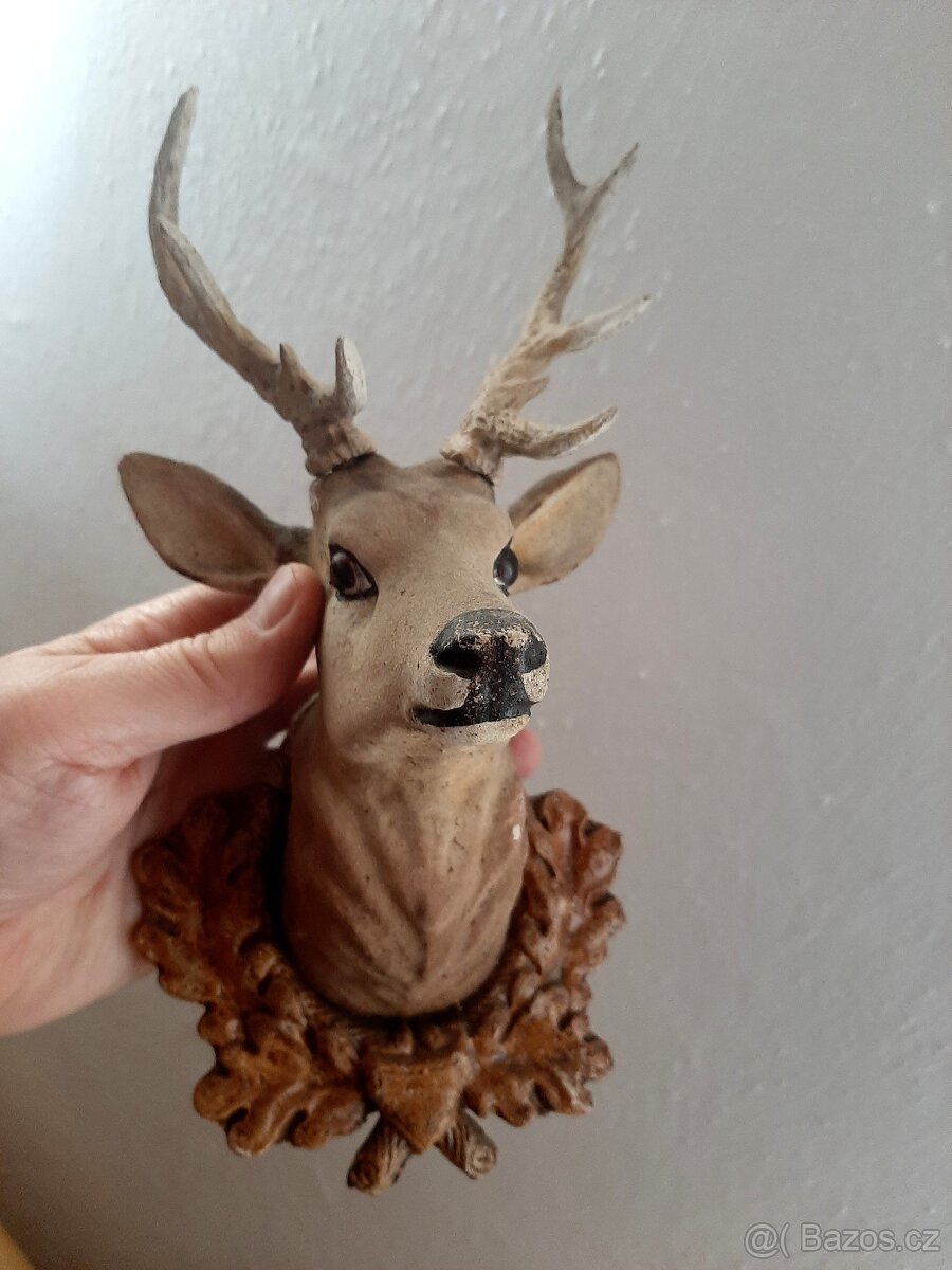 myslivost, soubor dekoračních předmětů - 8