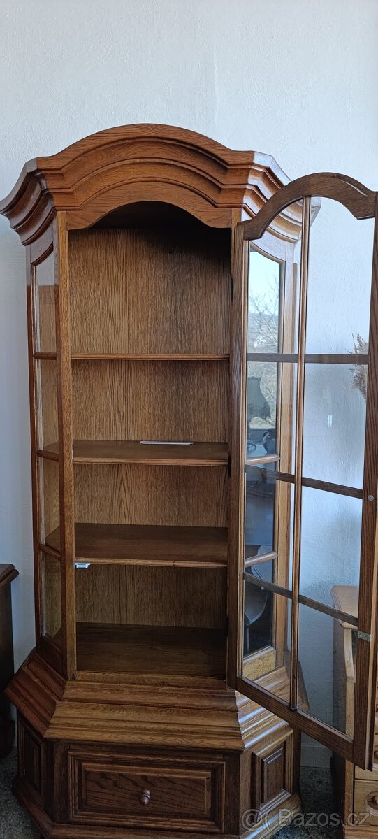 Rustikální vitrína, masív, Nábytek s příběhem - 8