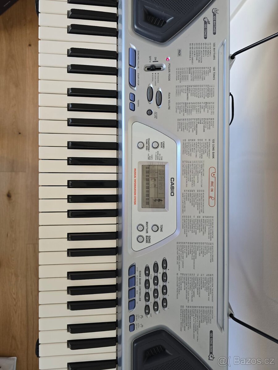 Klávesy Casio CTK 491 - 8