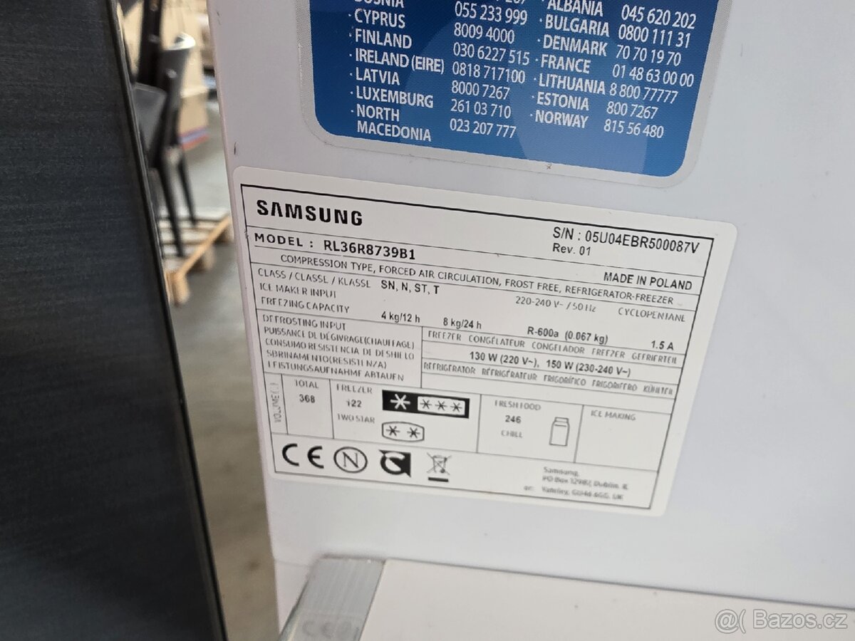 Kombinovaná lednice Samsung - 8