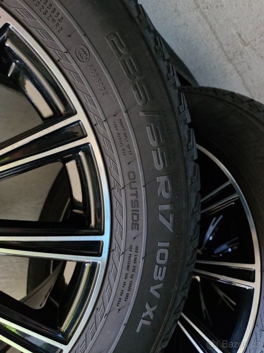 Alu kola Yakuza 5x108 r 17, 7J ET 40 Střed. díra 67mm - 8