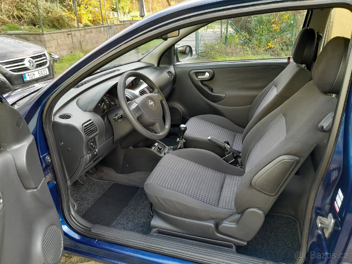 Opel Corsa C 1.2i 55kW rok 2003 naj.181tis. NOVÁ STK - 8