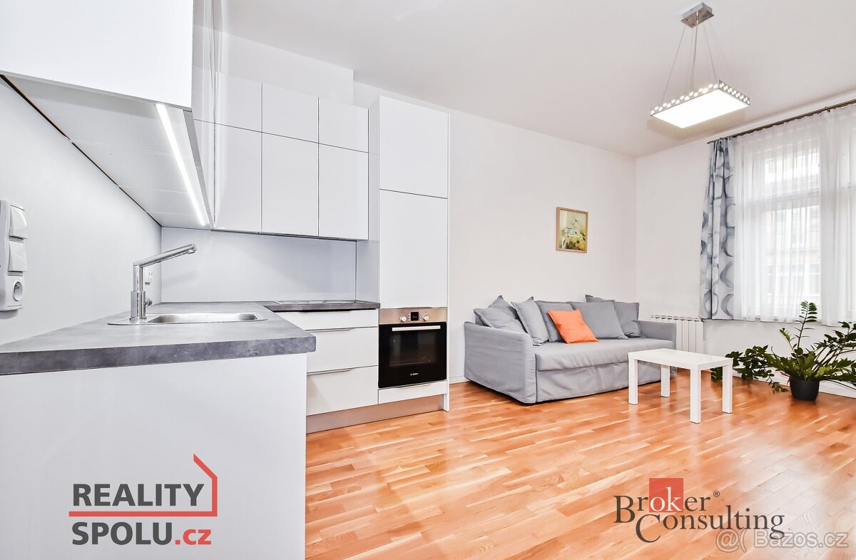 Pronájem, byty/1+kk, 35 m2, Ondříčkova 1203/5, Žižkov, 13000 - 8