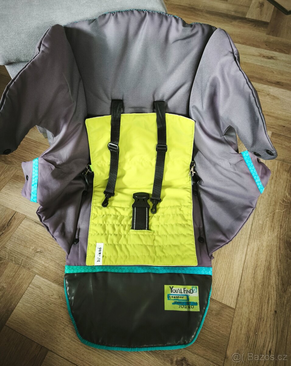 Terénní Jane slalom pro 3kmb, zachovalá, ručka funguje - 8