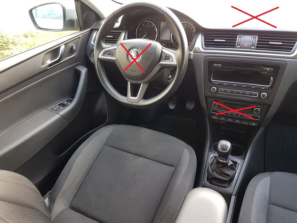 Škoda Rapid Spaceback stříbrný, 1,2 TSi 77 kW - ND z vozu - 8