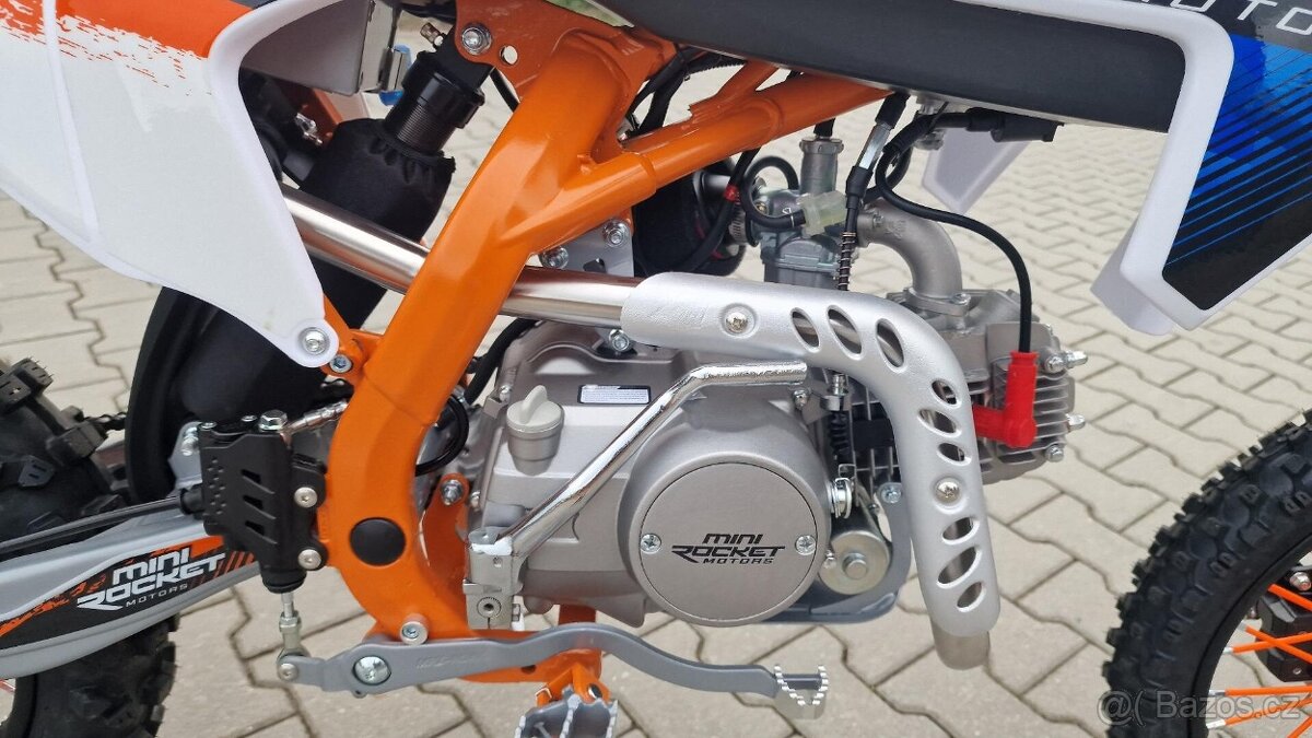 Pitbike DT125 17/14, světlo, el startér, řazení s - 8
