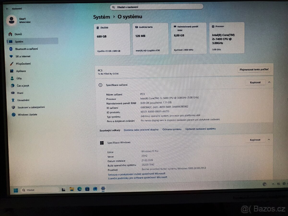 Spolehlivý PC s Windows 11 Pro - 8