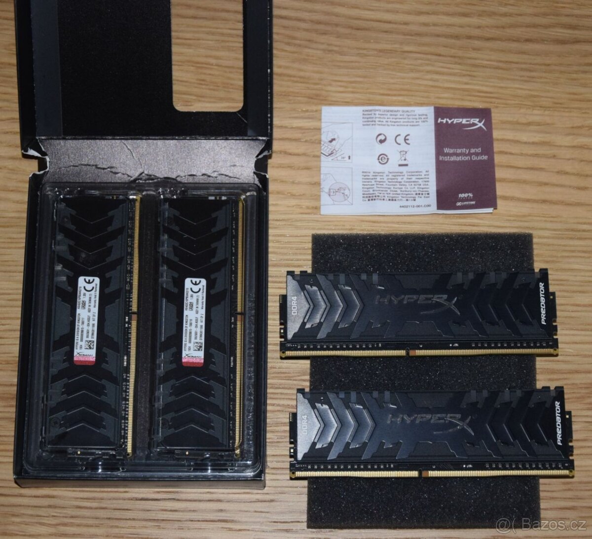 Kingston HyperX Predator RGB DDR4,32GB,3200MHz, latency CL16 - 8