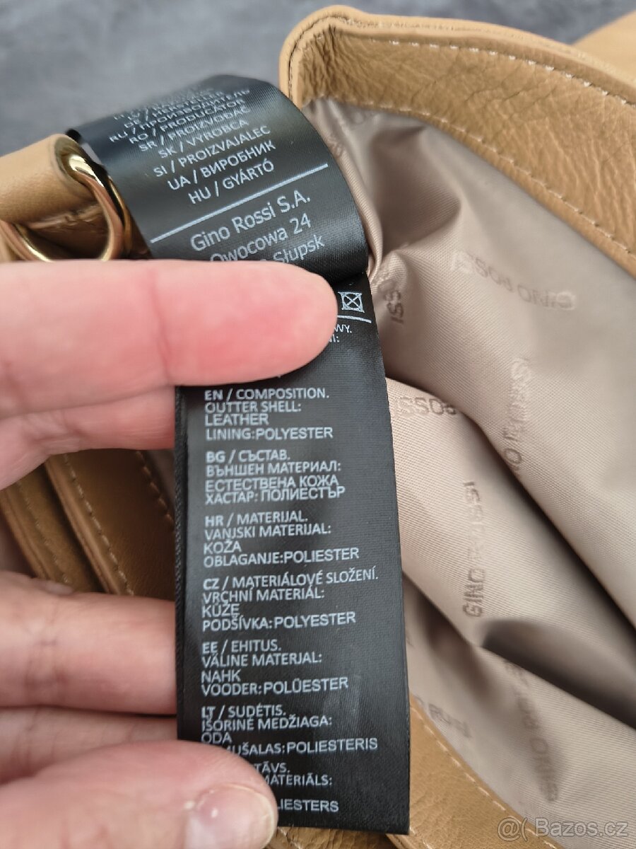 Kožená kabelka Gino Rossi - 8