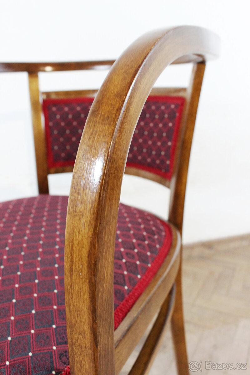 secesní křesla,Otto Wagner + stolek,Josef Hoffmann - 8