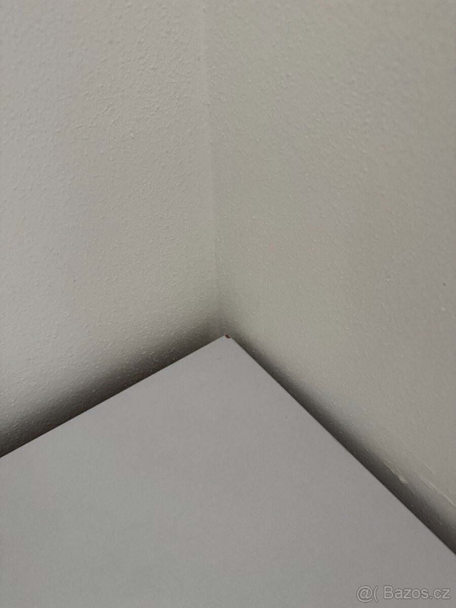 Make-up/psací stůl 110cm bílý vč. židle (bílá) - 8