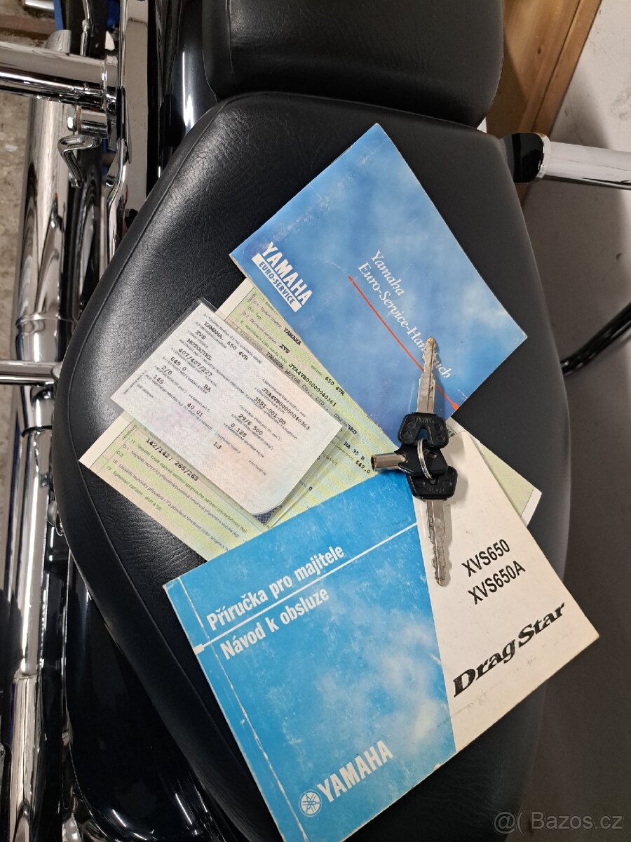 YAMAHA XVS 650 DRAGSTAR 29 kw A2 OD 18 LET - 8