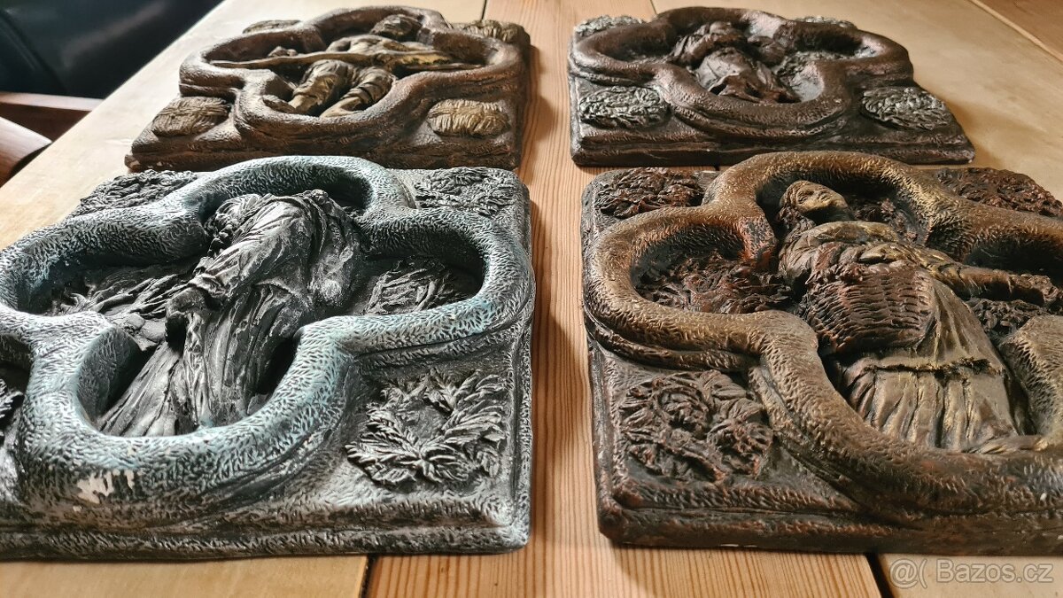 Kachle - model - sádra - 8