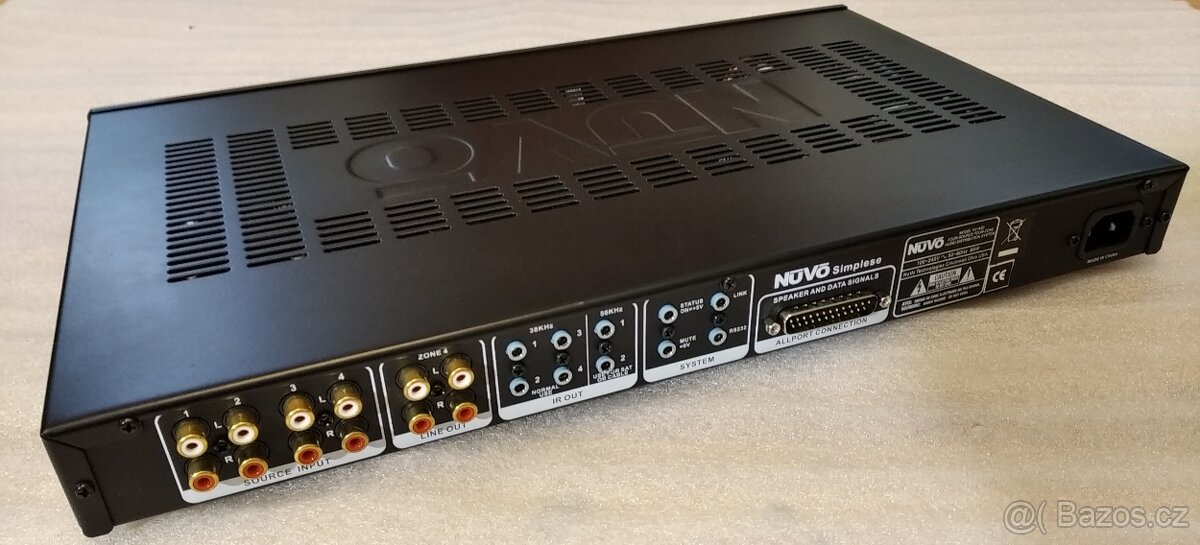 Vícezónový audio systém NuVo NV-A4D - 8