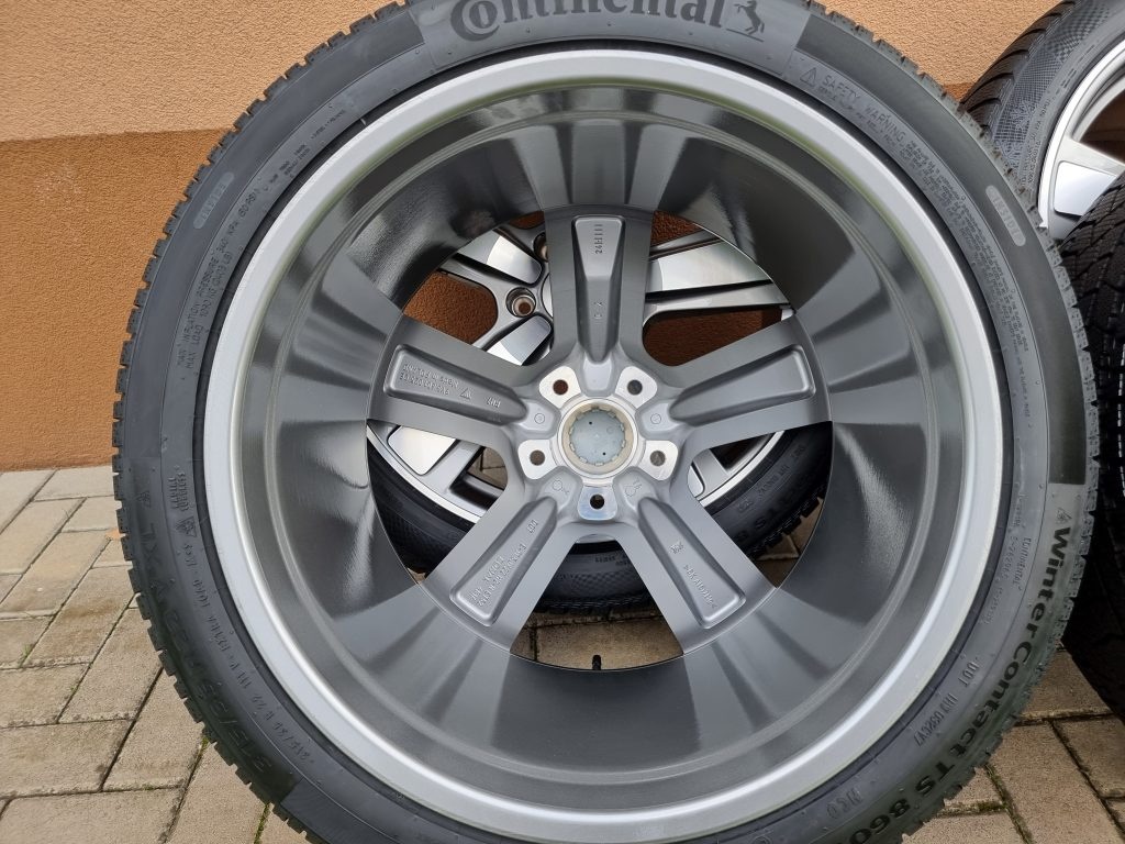22″ 5×130 PORSCHE CAYENNE COUPE + CONTINENTAL zimné NEW - 8