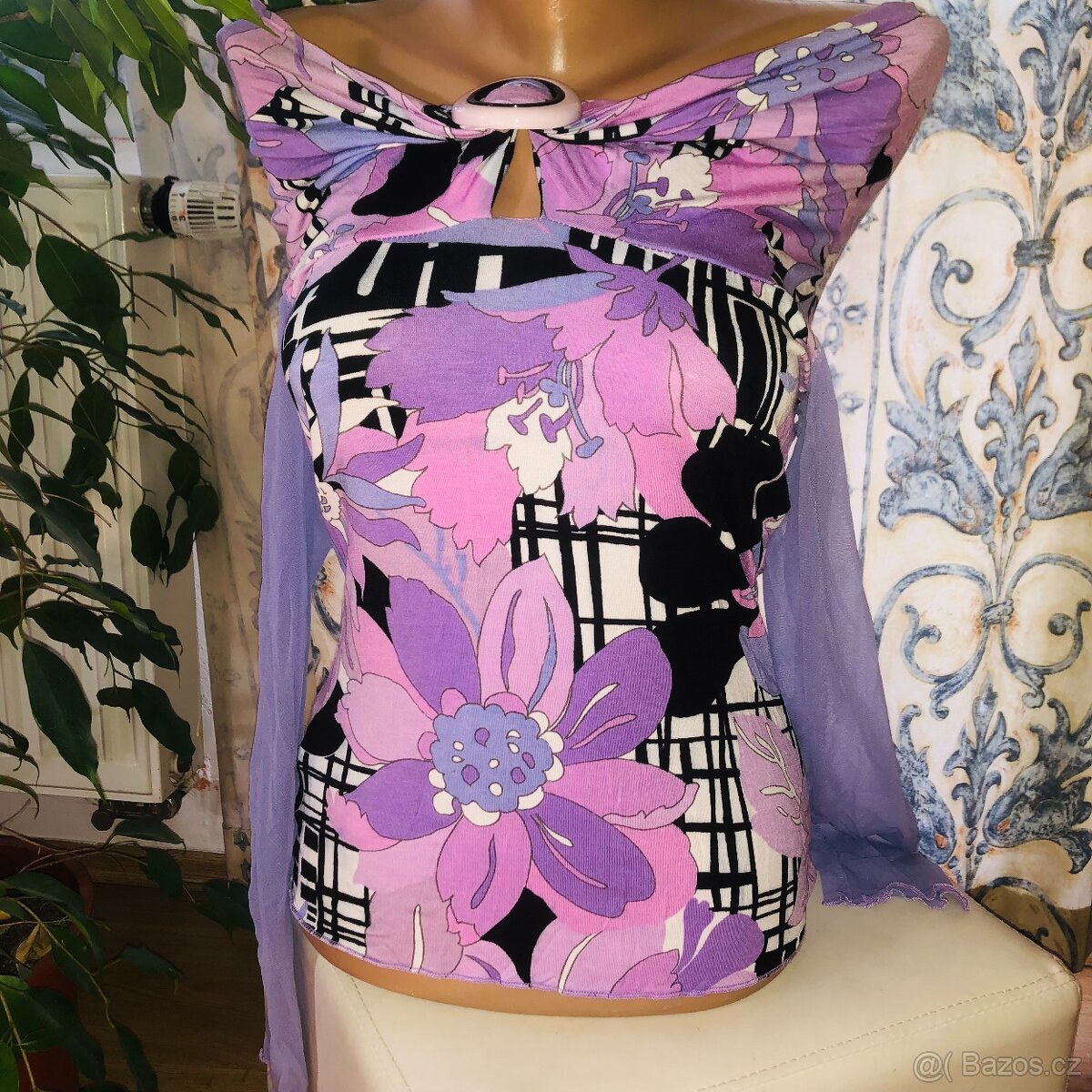 top#sespadlymirameny # spolecensky# party# kvetinovy - 8