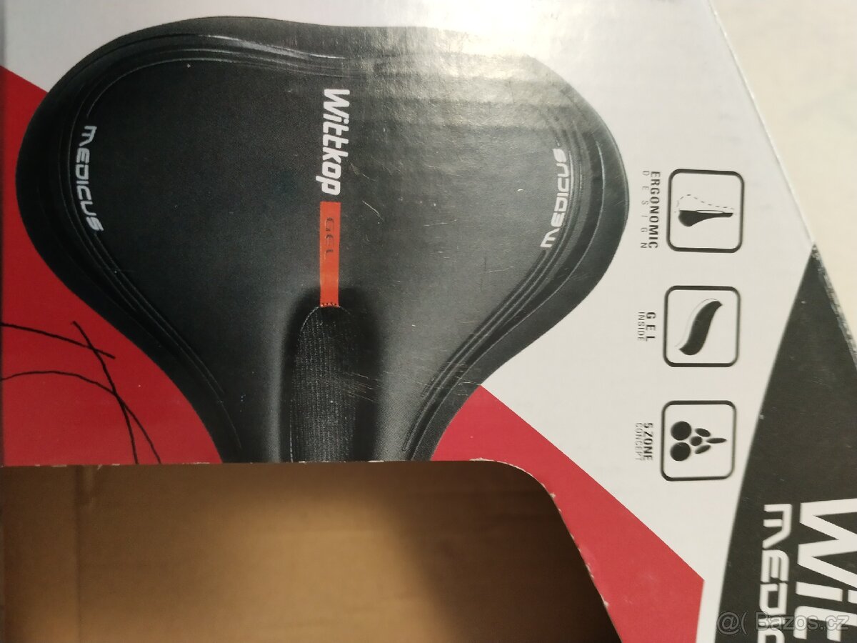 Cyklistické sedlo na kolo - 8