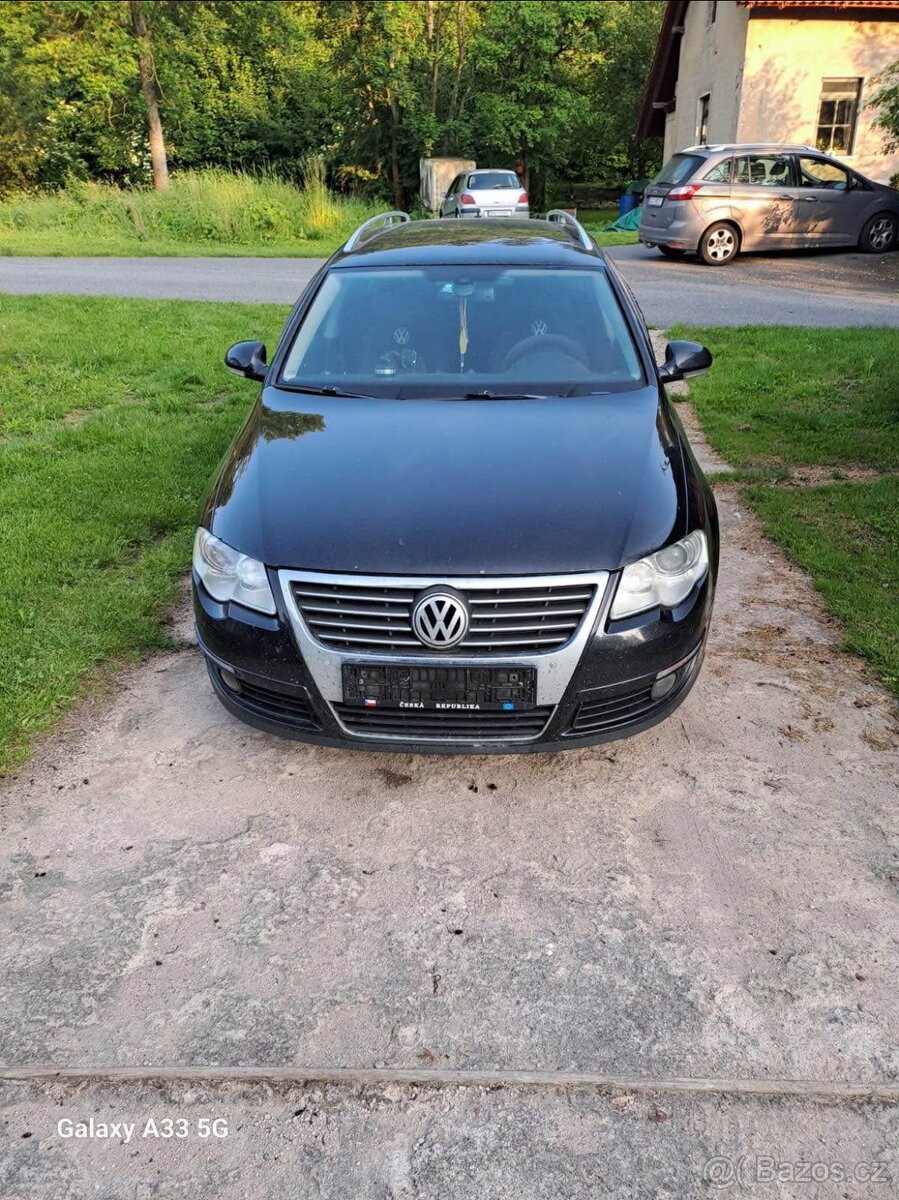 VW Passat B6 2.0 TDI 103kW — na náhradní díly, jen jako cele - 8