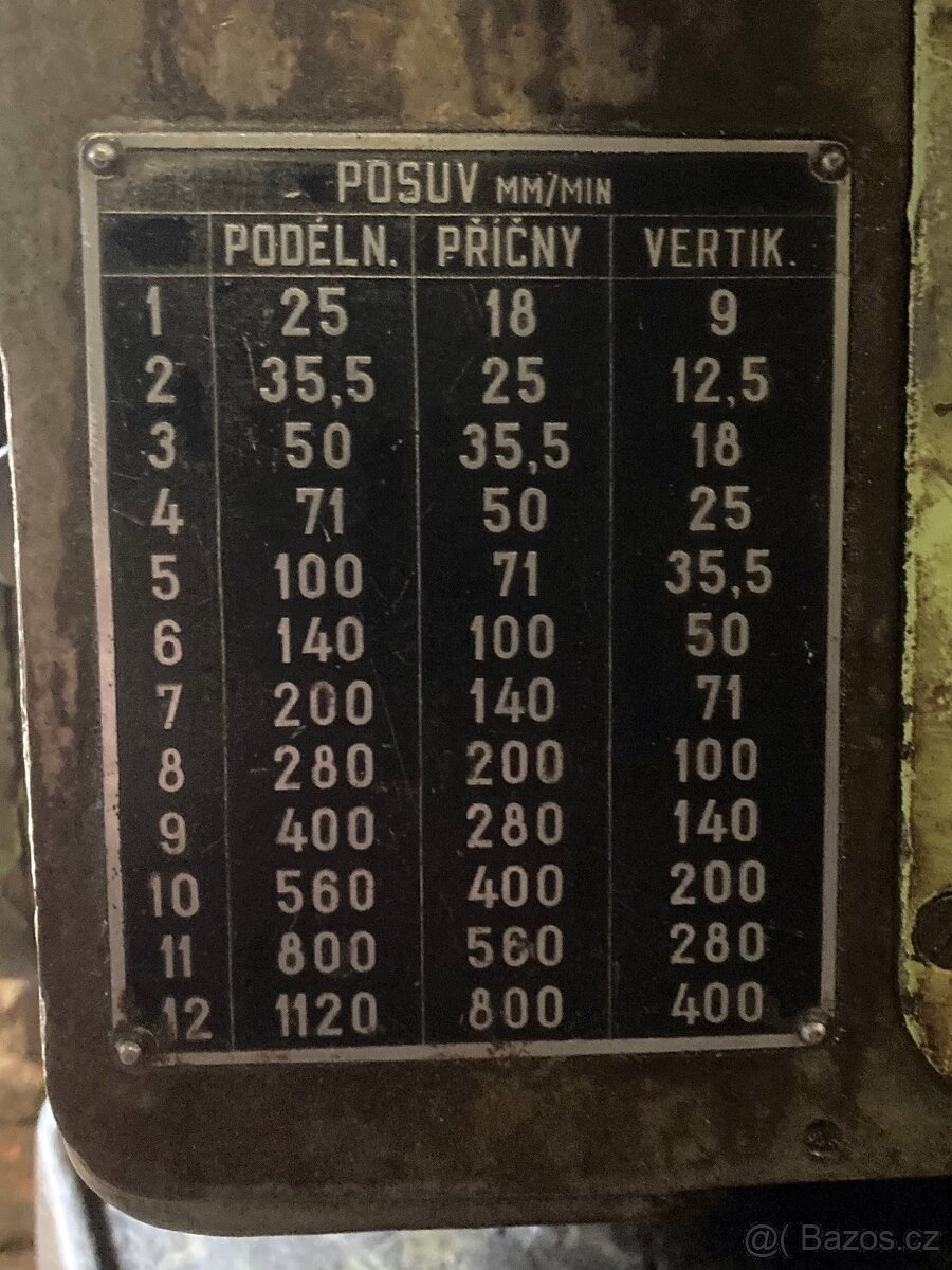 Univerzální frézka - 8