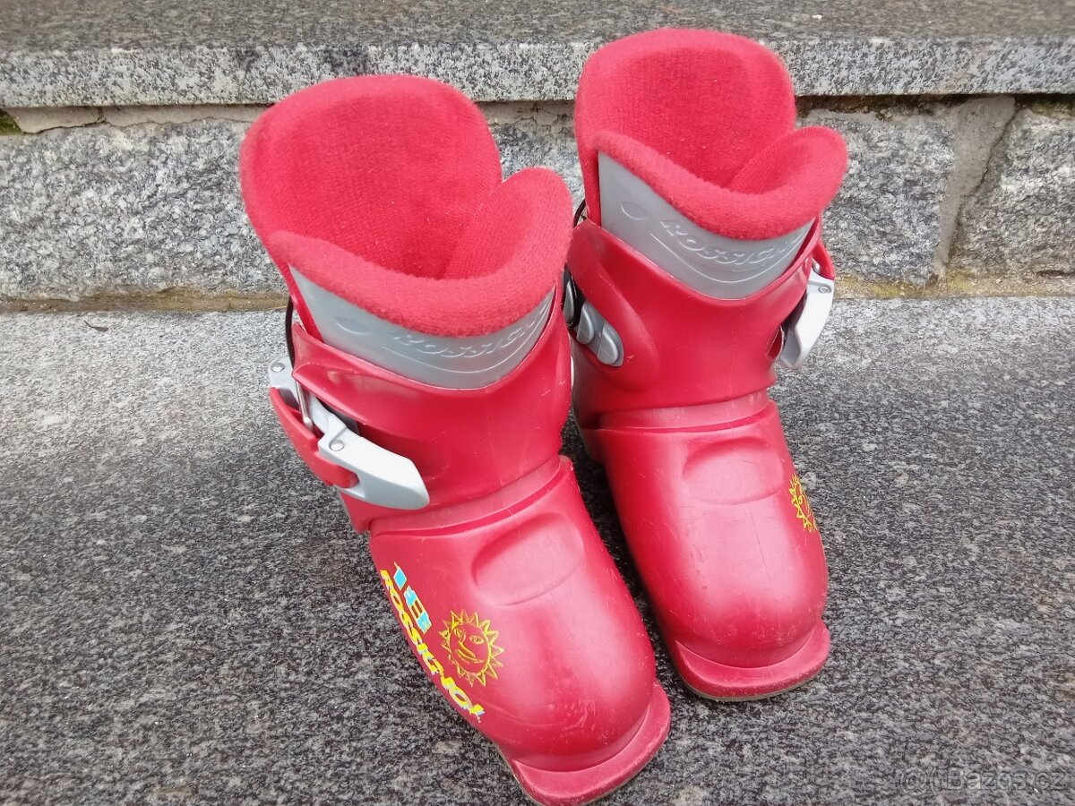 Dětské lyže 70cm + boty - 8