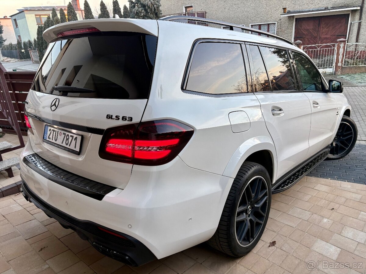 GLS 63 AMG 2017 super stav BiTurbo V8 4x4 výměna 4matic - 8
