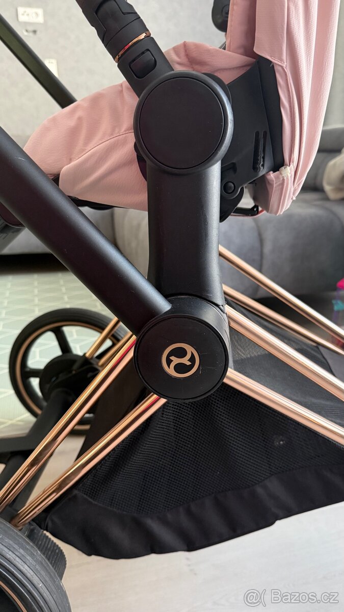 Cybex e-priam rose gold - 8