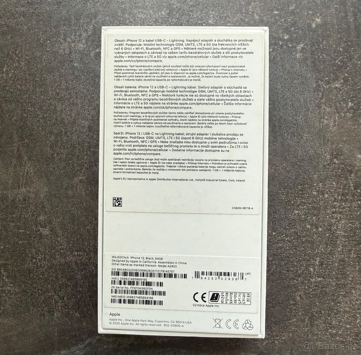 iPhone 12, 64GB, skvělý stav - 8