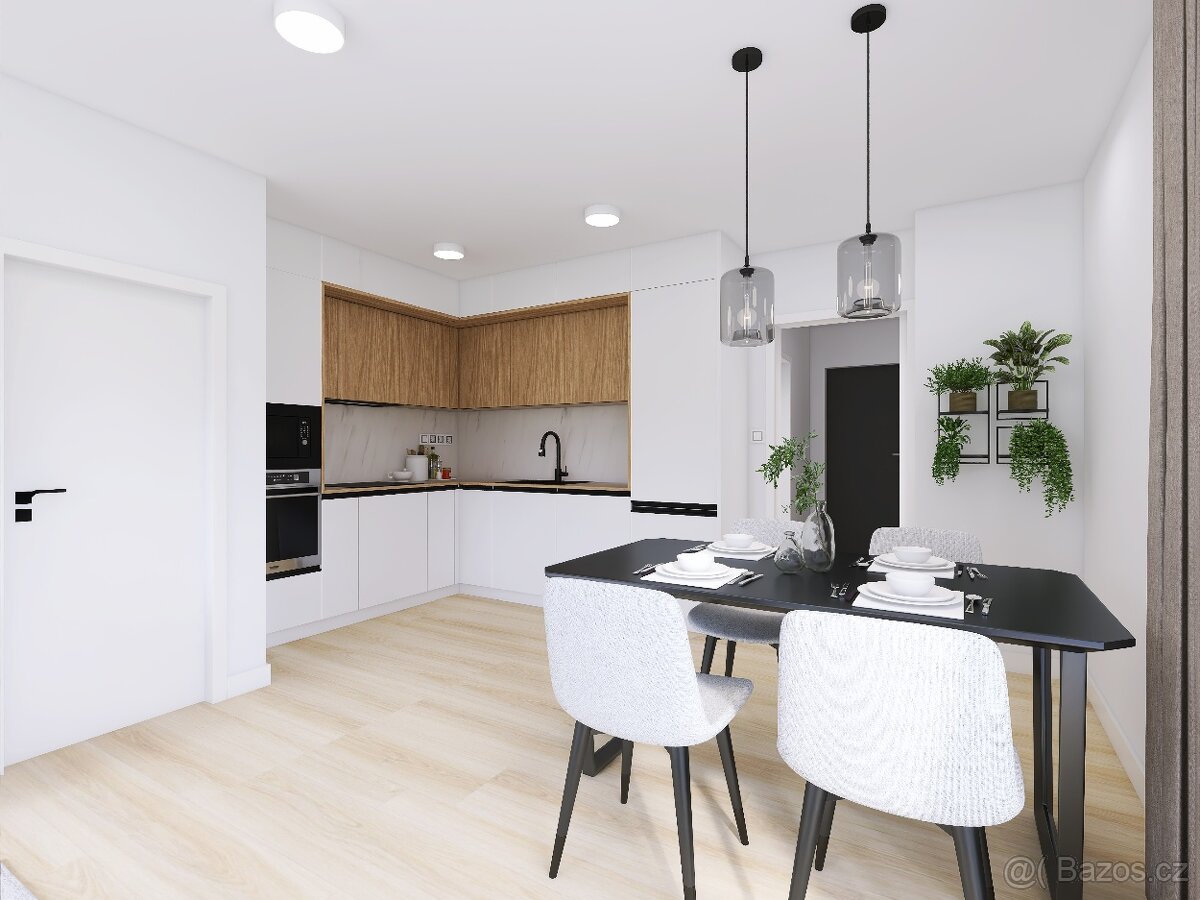 Prodej bytu 3KK se zahrádkou, novostavba - 8