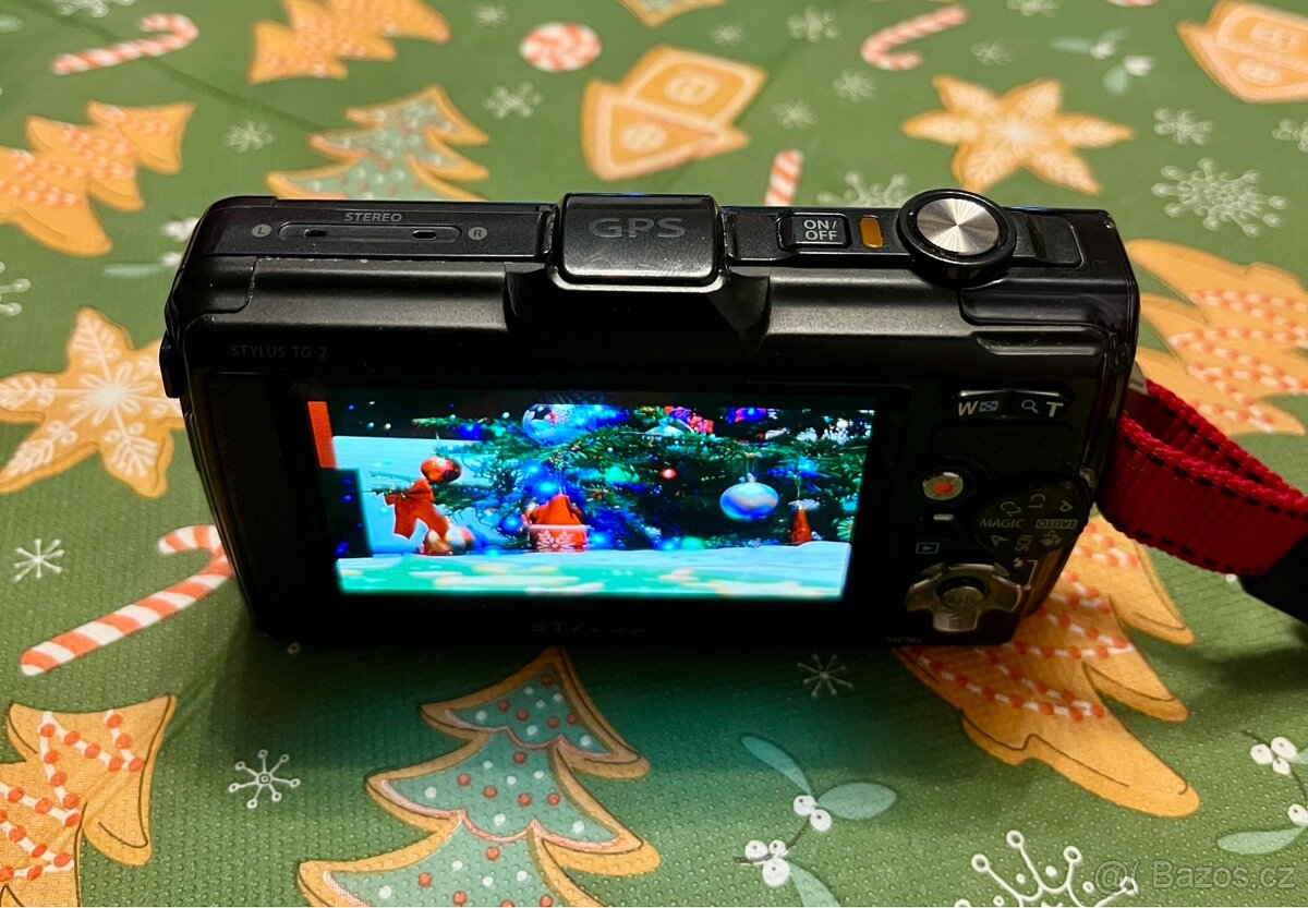 Olympus TG-2 12MPx/FullHD/GPS/kompas/výškoměr/teploměr - 8