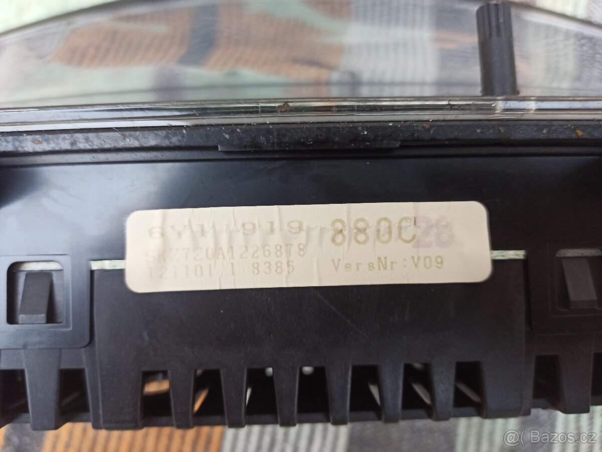 Prodám budíky z Fabia 1 - 8