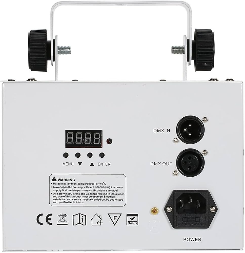 Lixada 24W RGBW DJ Párty světlo Projector, 6 kanálů, DMX 512 - 8