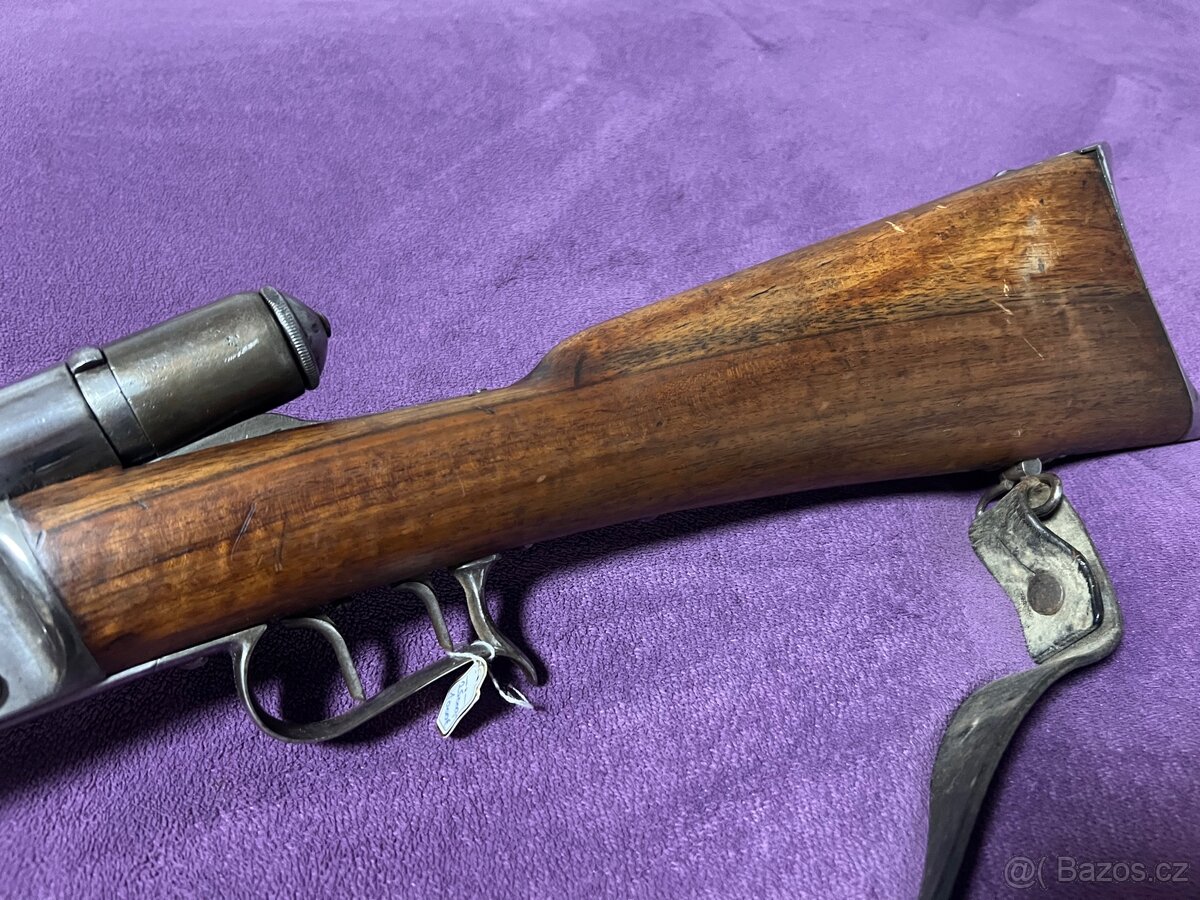Historická Puška Vetterli S Napínáčkem - 10,4x38 Swiss - 8