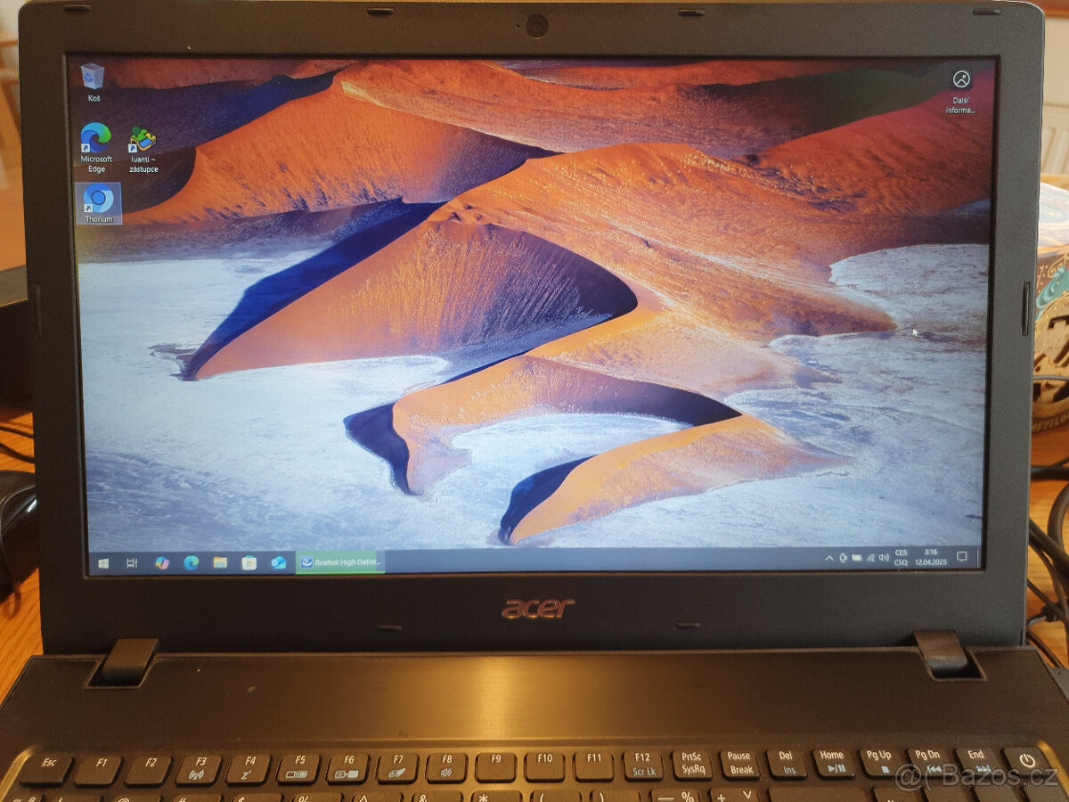 Prodám použitý notebook Acer Aspire E 15 Core i5 RAM 16GB - 8