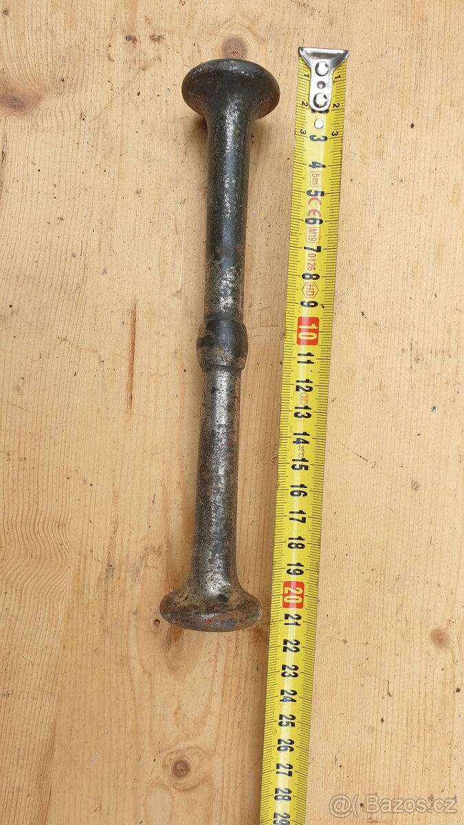 Starý hmoźdíř, chromovaný. - 8