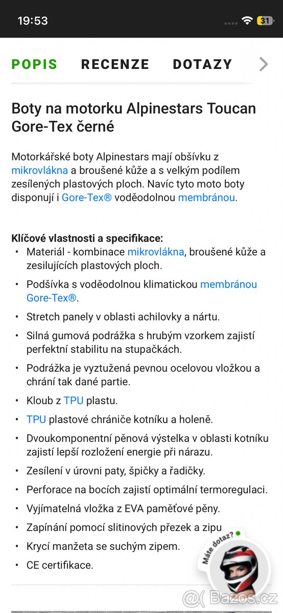 Alpinestars boty - 8